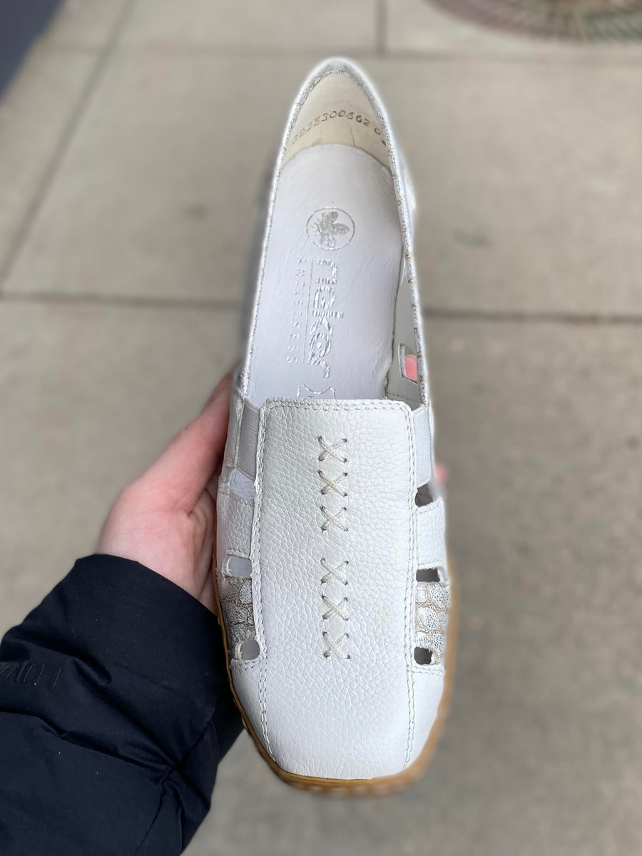 Rieker - Doris - White â Walk Rite Shoes