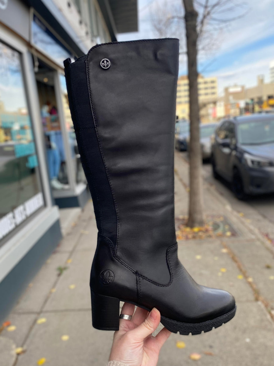 Rieker Kaitlyn Black – Walk Rite Shoes - Main Image