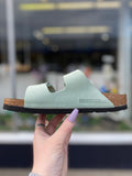 Birkenstock - Arizona - Matcha Nubuck