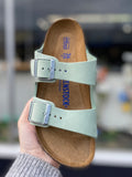 Birkenstock - Arizona - Matcha Nubuck