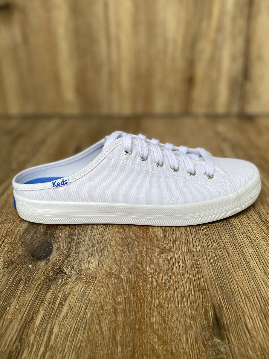 Keds Kickstart Mule White – Walk Rite Shoes