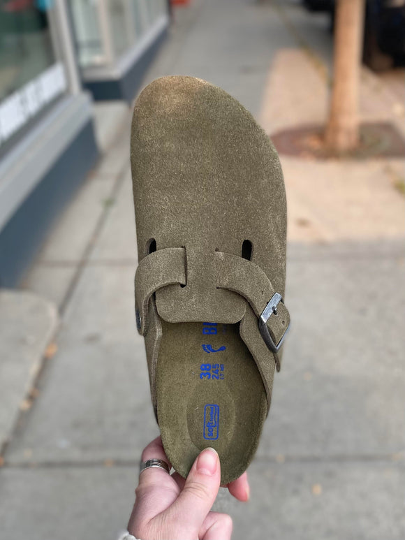 Birkenstock - Boston - Thyme *Narrow*