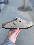 Birkenstock - Boston - Taupe *SOFT FOOTBED*