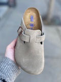 Birkenstock - Boston - Taupe *SOFT FOOTBED*