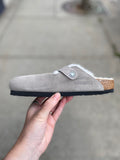 Birkenstock - Boston Shearling - Stone coin *Narrow*