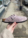 Birkenstock - Boston - Faded Purple *Soft Footbed*