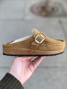 Birkenstock - Buckley Shearling - Tea *Narrow*