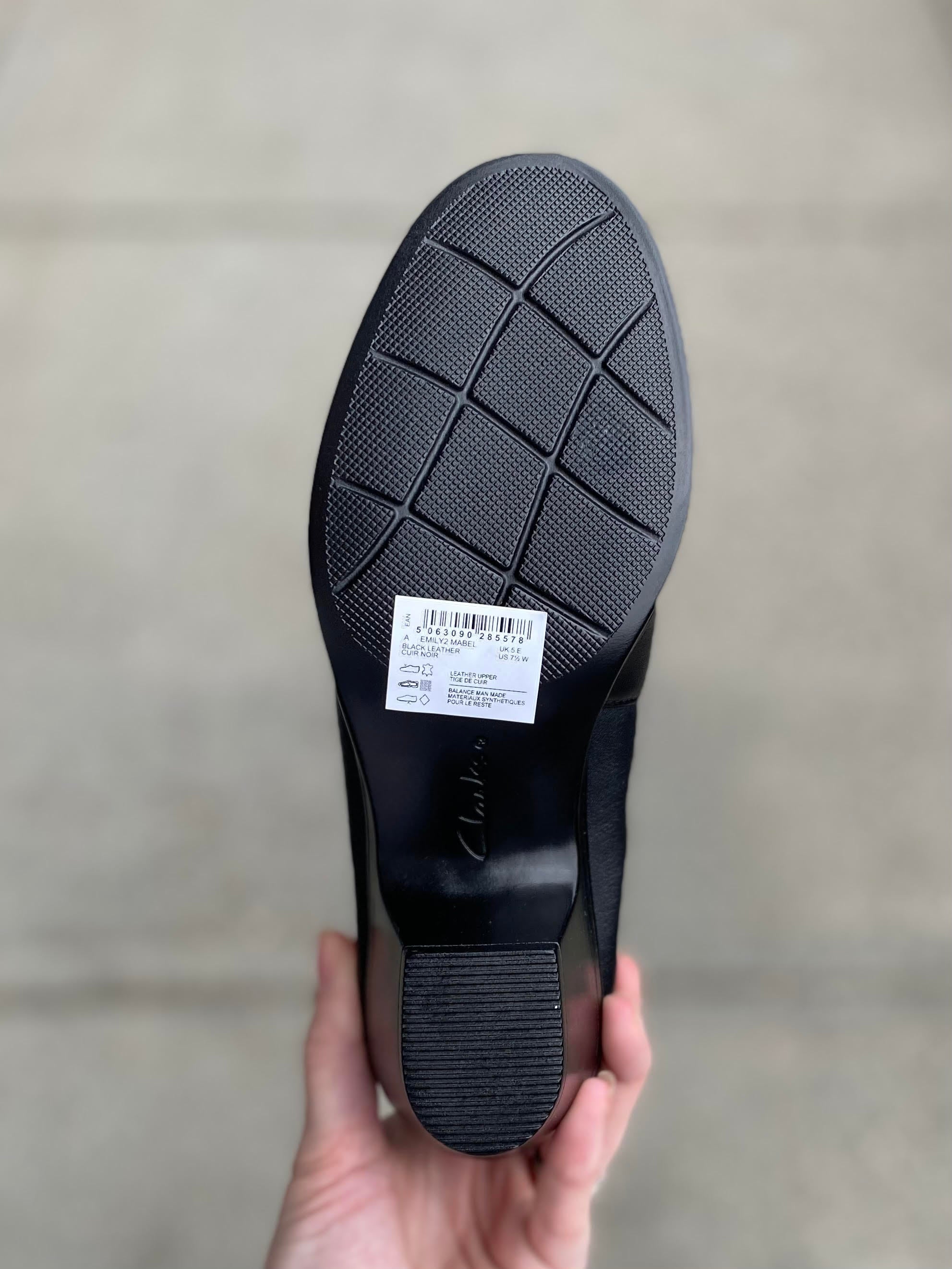 Clarks - Emily Mabel - Black – Walk Rite Shoes