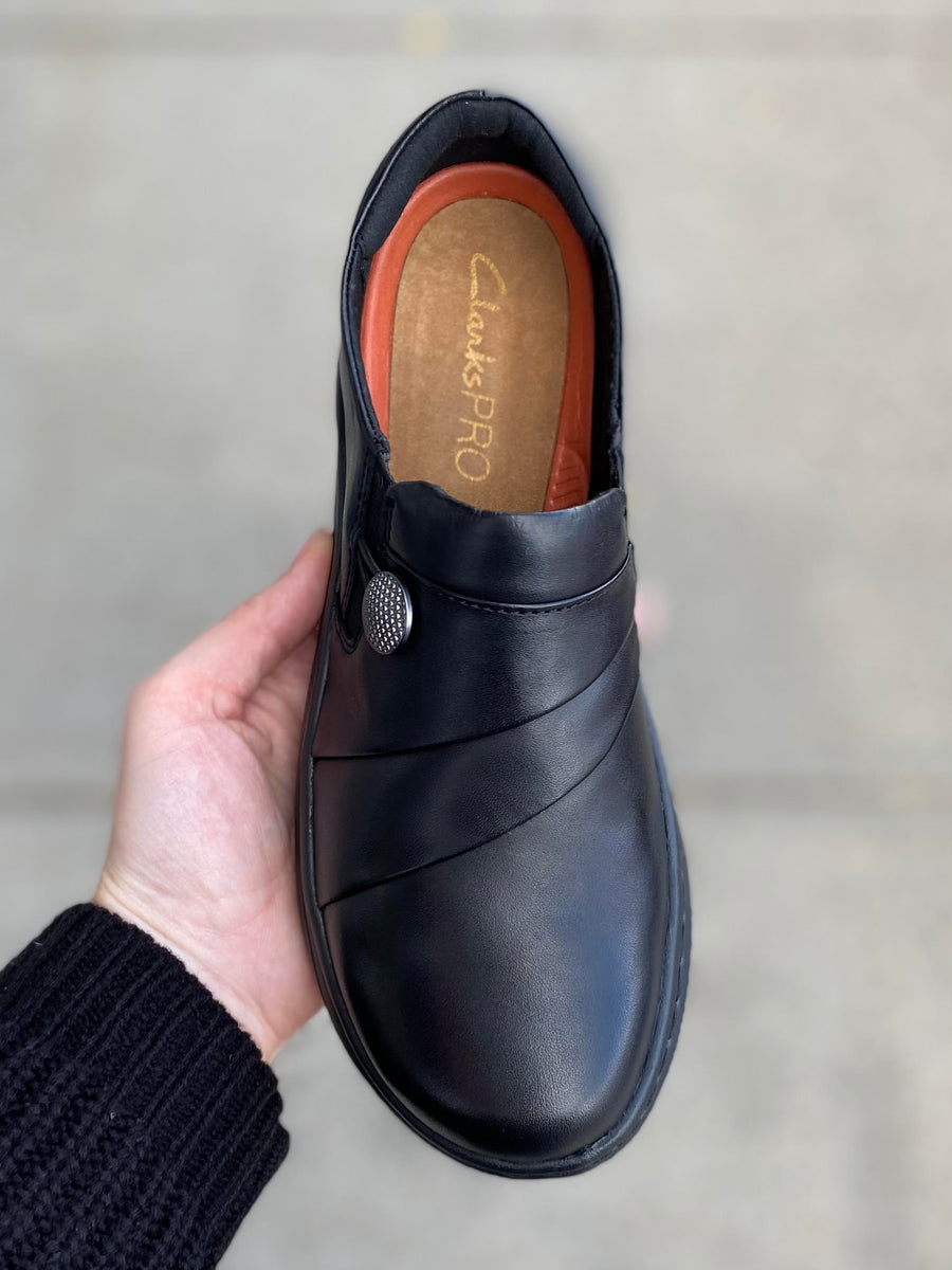 Clark Pro Clarks - Pro Lux - Black – Walk Rite Shoes