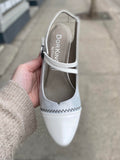 Dorking - Triana Sling - White / Silver