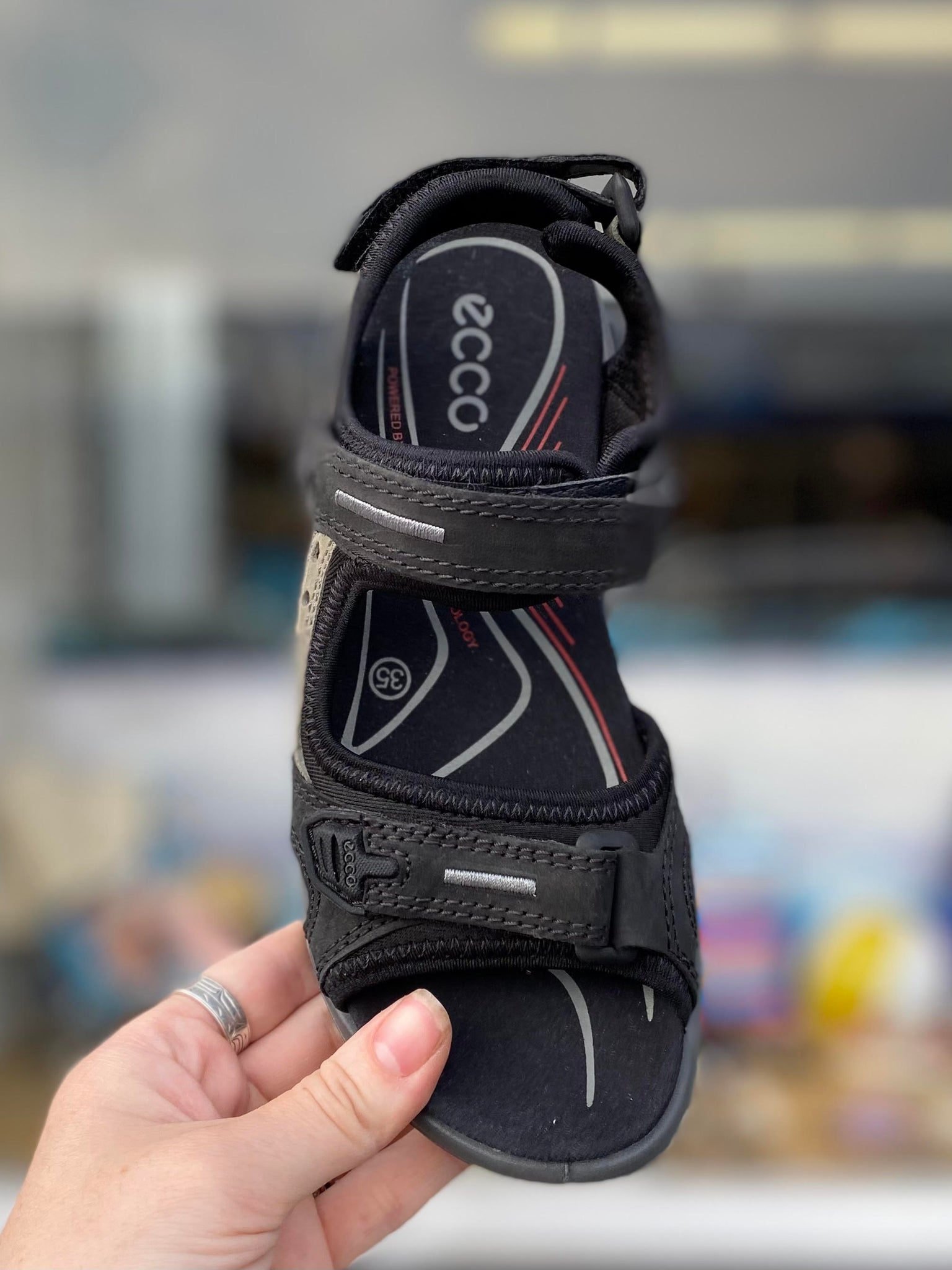 geluid cascade vorst Ecco - Offroad - Black – Walk Rite Shoes