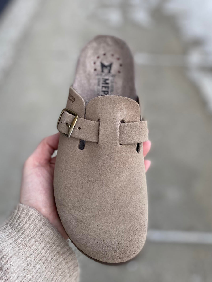 Mephisto mule Halina warm grey Mephisto 