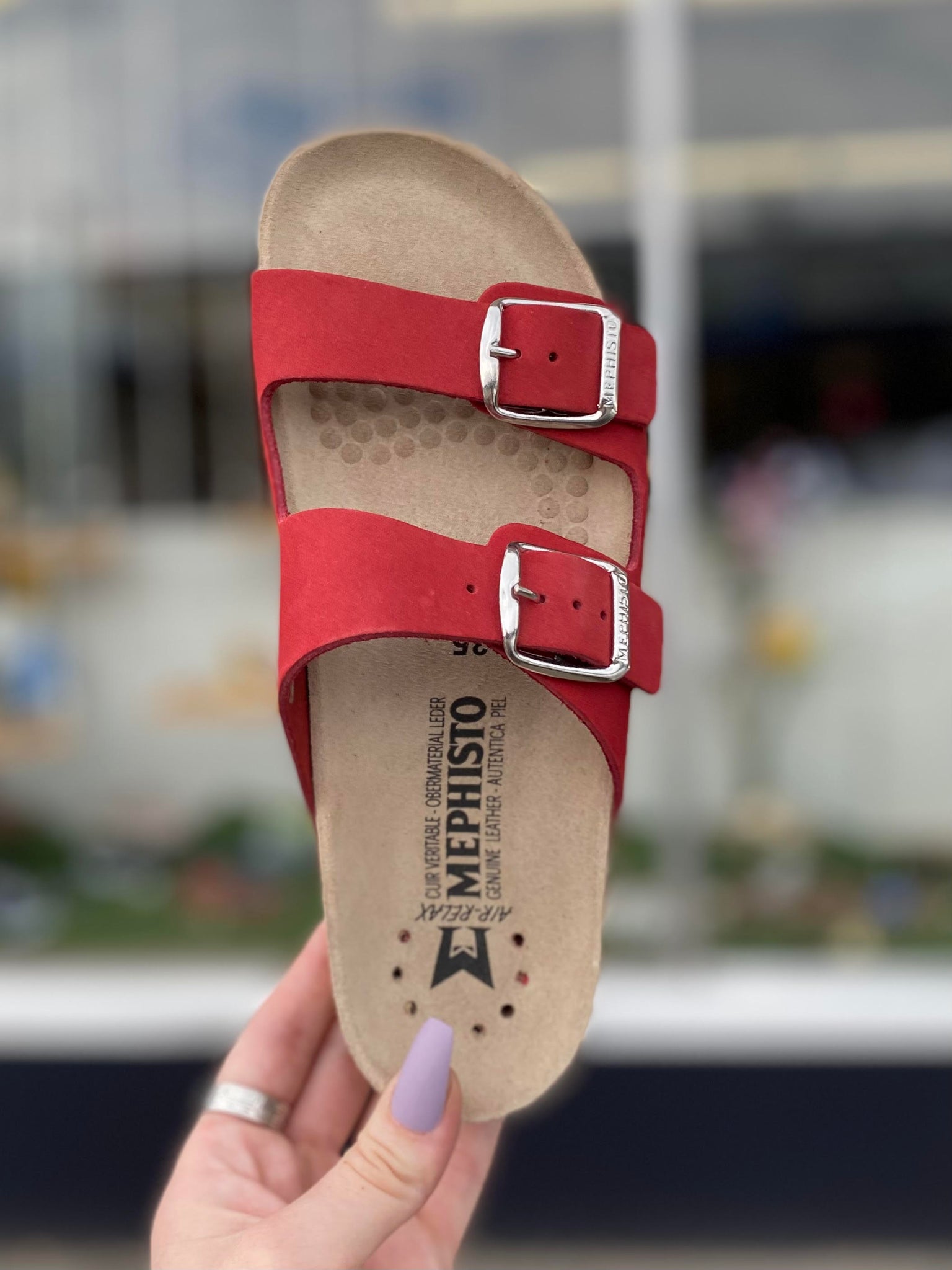 Mephisto - Harmony - Red â Walk Rite Shoes