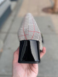 Piccadilly - Double MaryJane - Off White Plaid