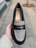 Piccadilly - Loafer - Black Multi Plaid