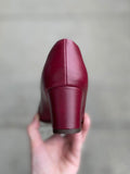 Piccadilly - Loafer Heel - Ruby