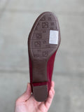 Piccadilly - Loafer Heel - Ruby