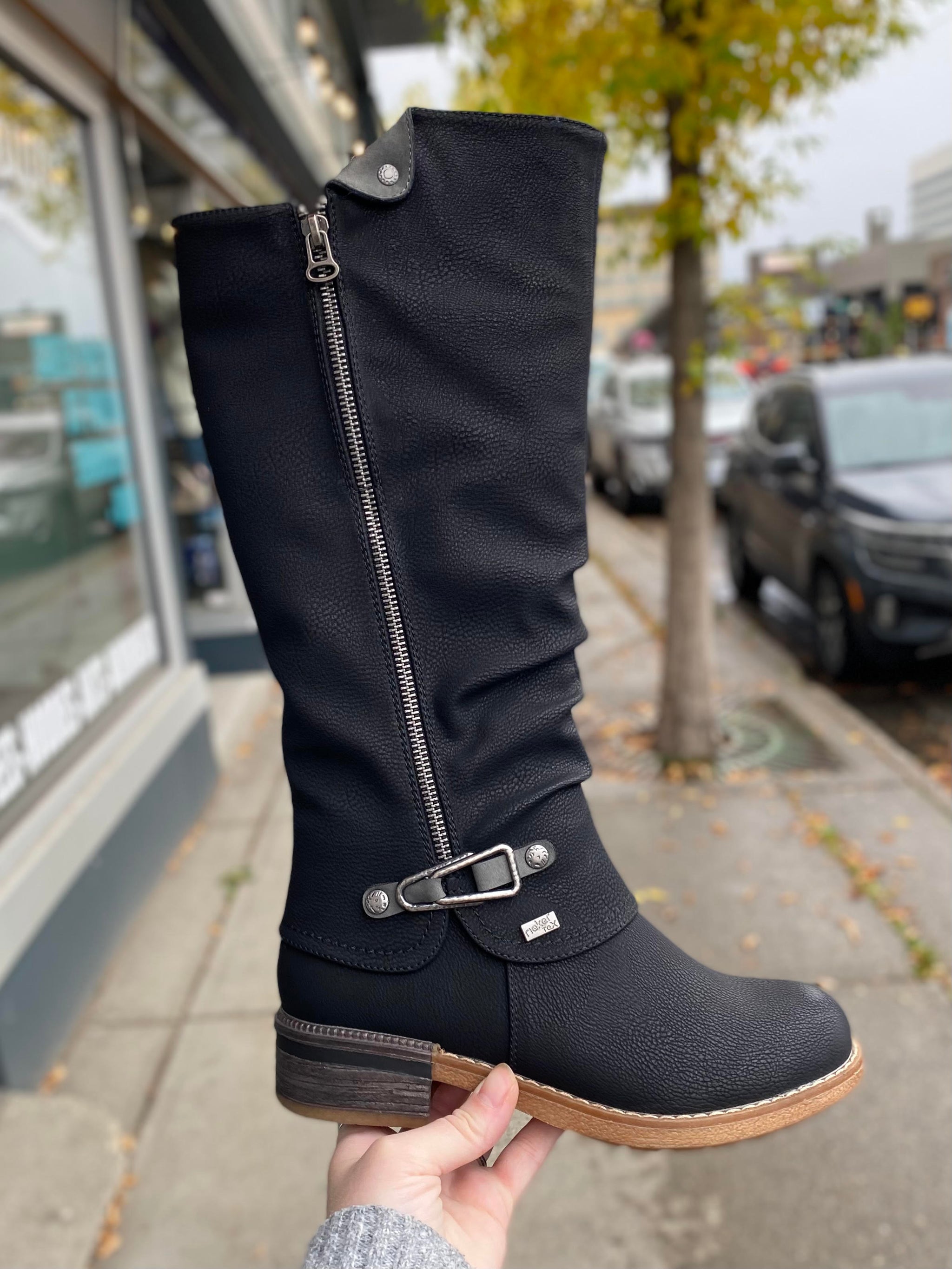 Rieker Bernadette Boot Black: 93655-00 - A Perfect Dealer/Rieker