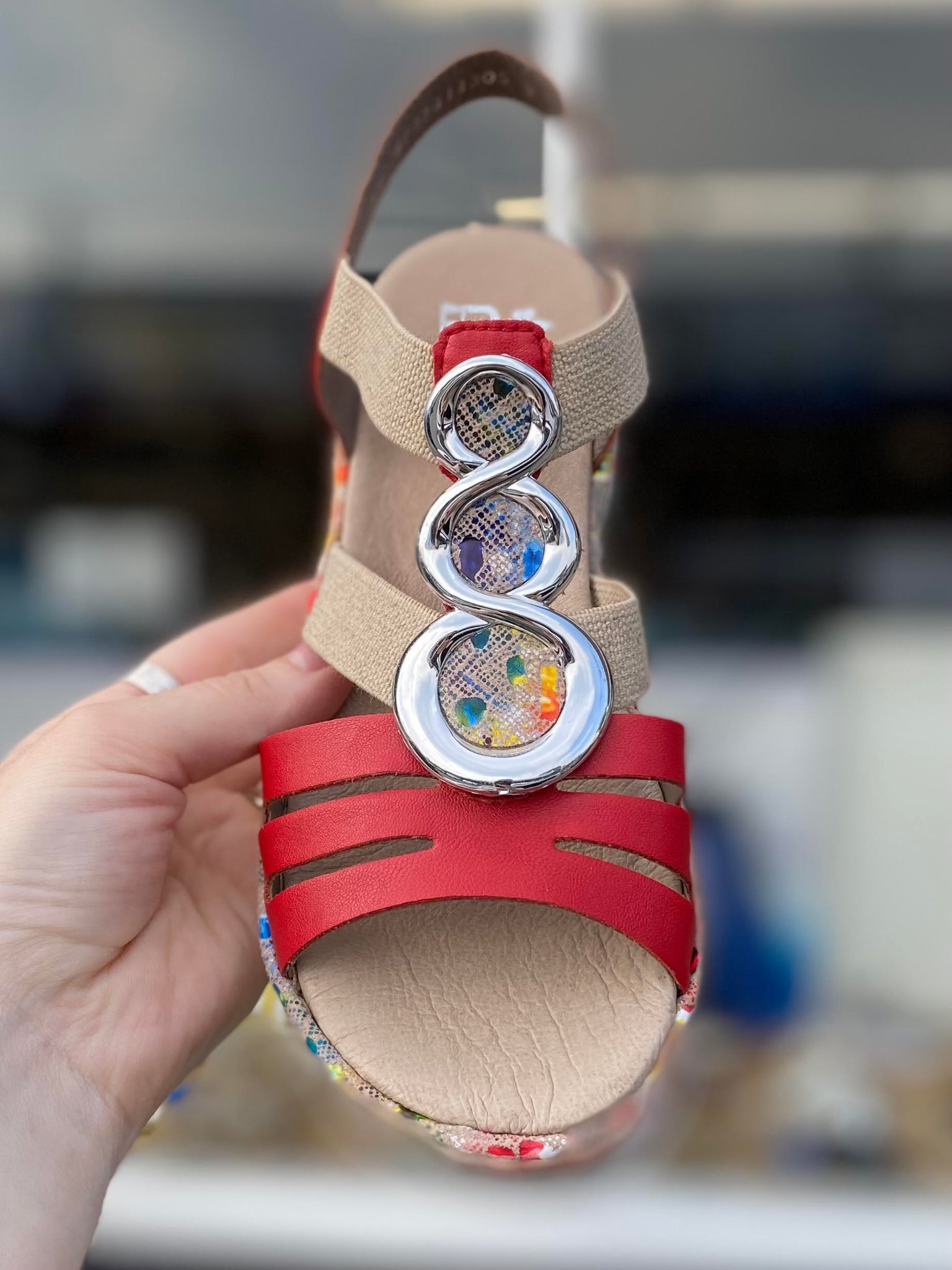 Rieker - Regina - Red â Walk Rite Shoes