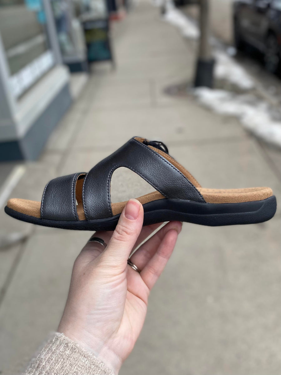 Taos - Westside - Black Metallic – Walk Rite Shoes