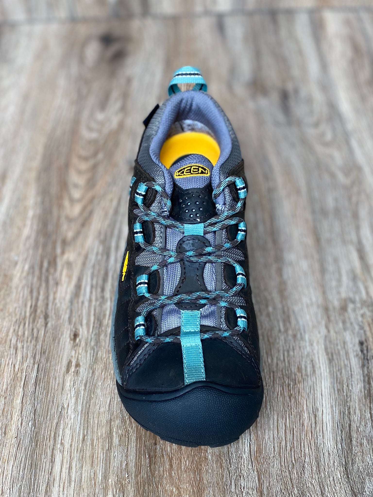 Keen - Targhee II - Black Olive / Mineral Blue â Walk Rite Shoes