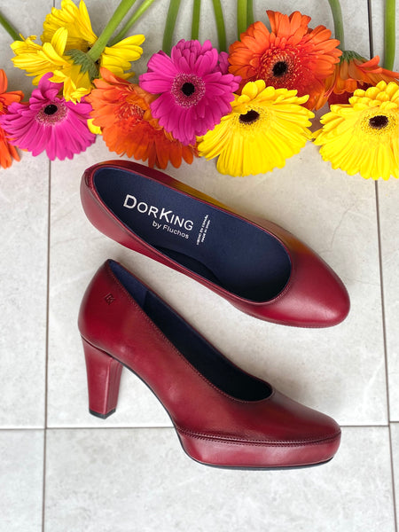 Blesa Chaussures Dorking Escarpins Dorking Blesa Red – Walk
