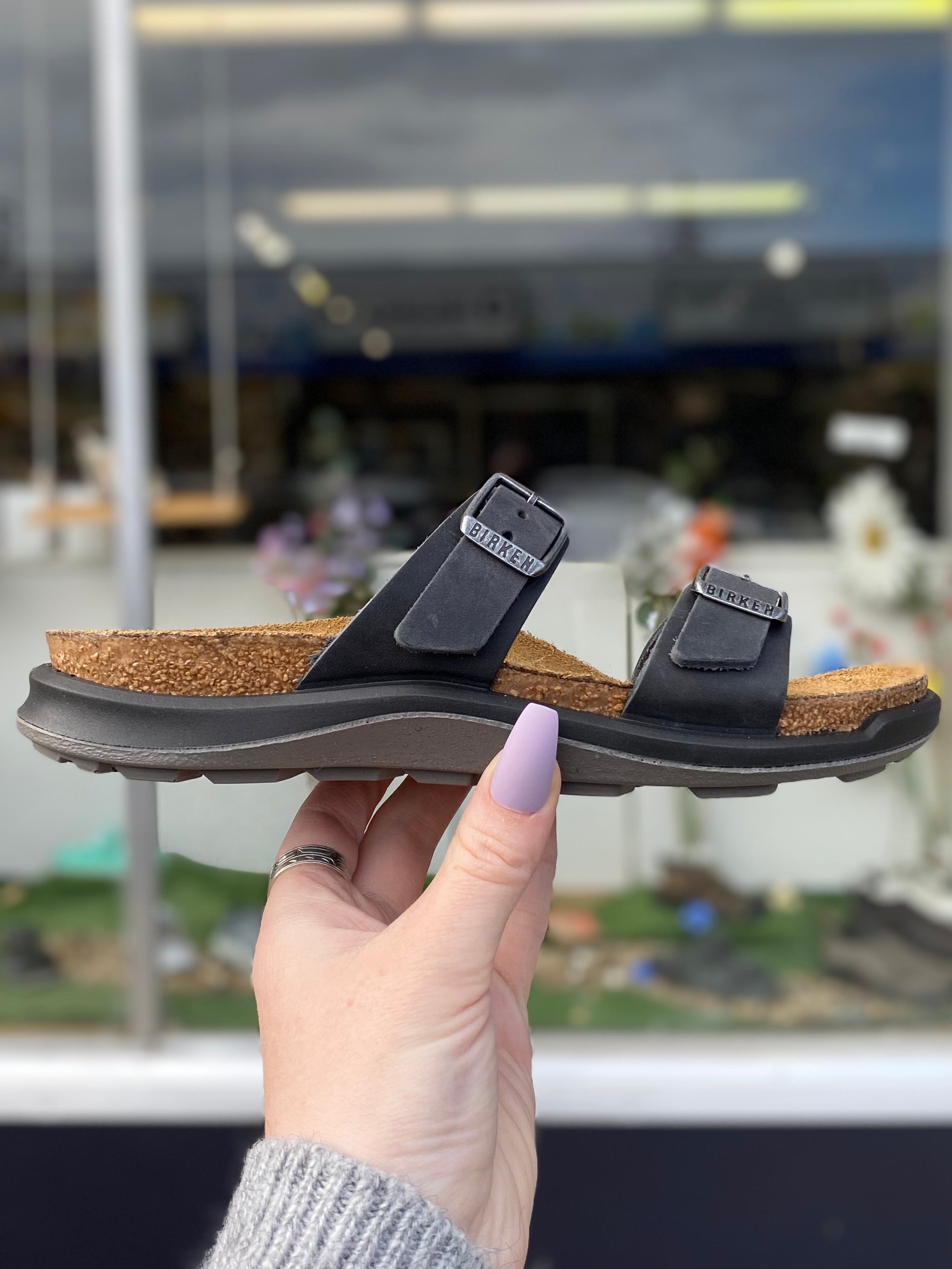 Birkenstock Sierra Black Walk Rite Shoes